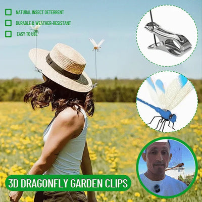 Dragonfly Clip Insect Catcher