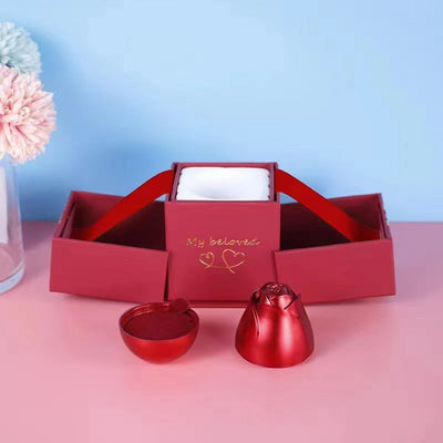 Lift rose gift box