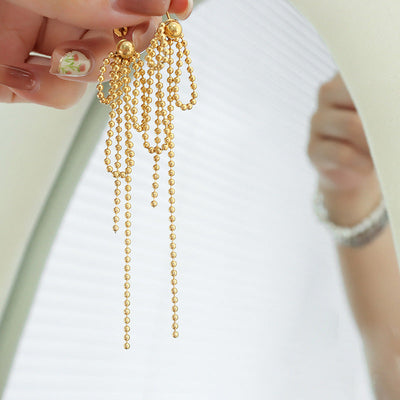 Tassel Pendant Earrings