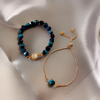 Confidence ? 2 ensemble crystal bracelet
