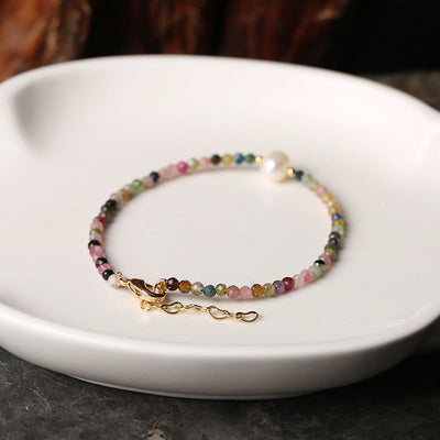 The Energy-Enhancing ? Agate pearl Bracelet