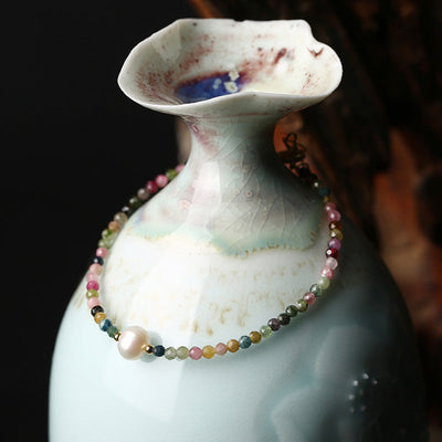 The Energy-Enhancing ? Agate pearl Bracelet