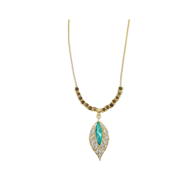 Luxury Green Leaf Necklace