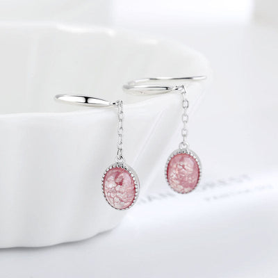 Ice Flower ? Crystal Earrings