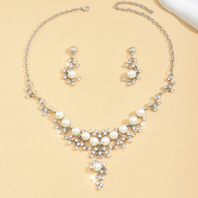 Shining Natural Freshwater Pearl Bracelet Necklace