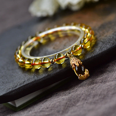 The Financial Security ? Citrine Bracelet