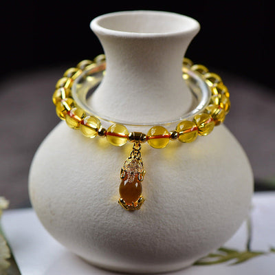 The Financial Security ? Citrine Bracelet