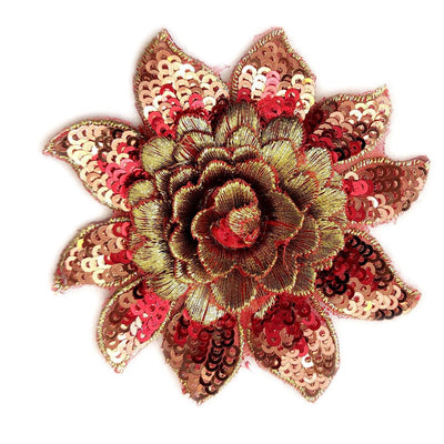 3D lace flower decorations