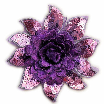 3D lace flower decorations