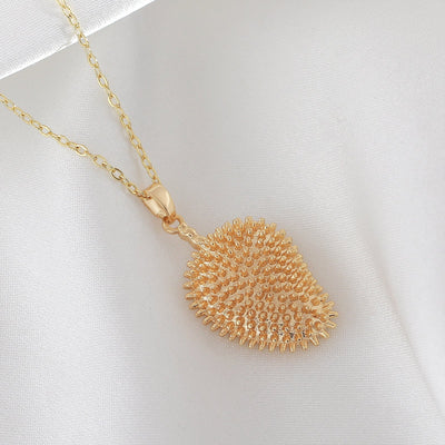 Cute durian fruit necklace