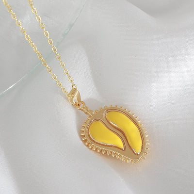 Cute durian fruit necklace