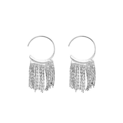 High-end Tassel Chain Earrings