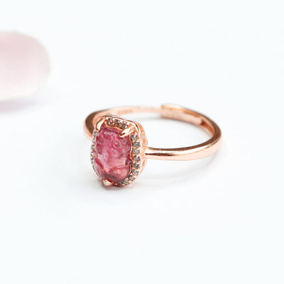 Lucky Beast Natural Tourmaline Ring
