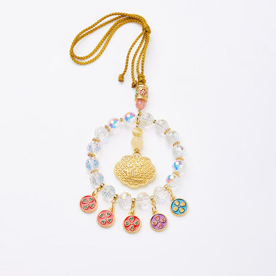 Lucky Colorful Natural Crystal Pendant