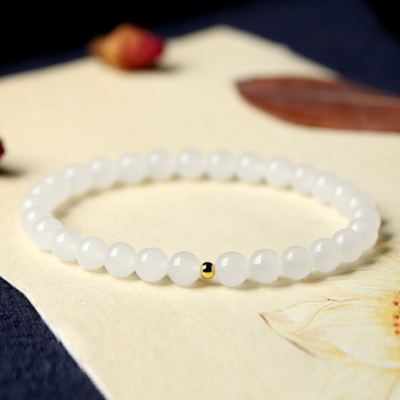 Calm ? Emerald Jade Stone bracelet