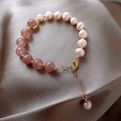 Companion?Crystal Pearl Bracelet