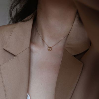 Donuts ? Clavicle Necklace