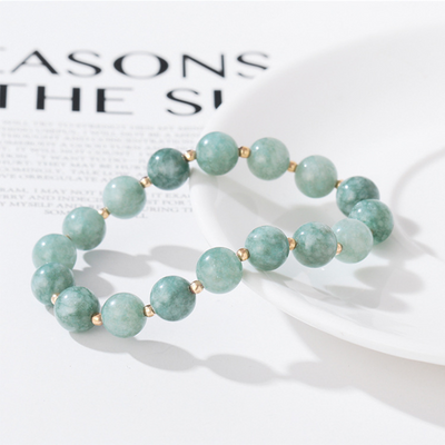 Lucky buckle ? Jade and agate bracelet