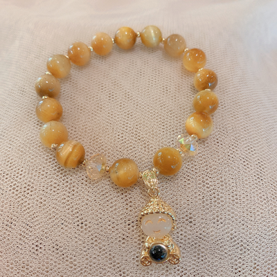 Smile ? Tiger's Eye Crystal Bracelet