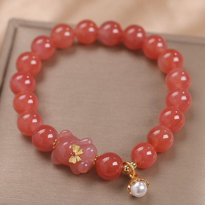 Cute Bear • Sun Stone Bracelet