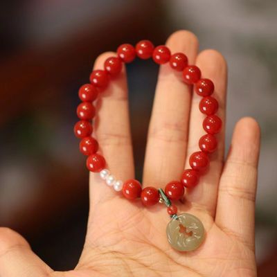 Fox • Red Agate bracelet