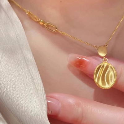 Golden years necklace