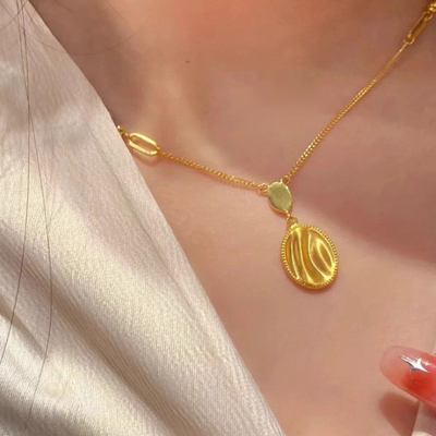 Golden years necklace