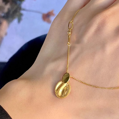 Golden years necklace