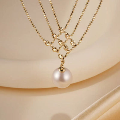 Lace Pearl Necklace