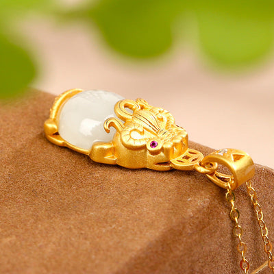 PiYao agate necklace