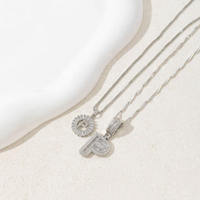 Diamond 26 English Letter Necklace
