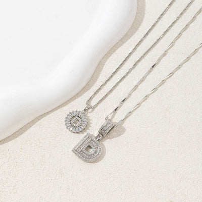 Diamond 26 English Letter Necklace