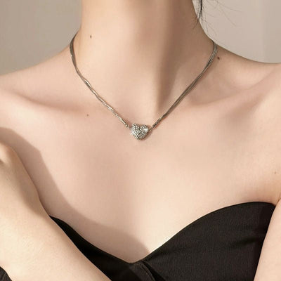 Magnetic Love Natural Stone Necklace