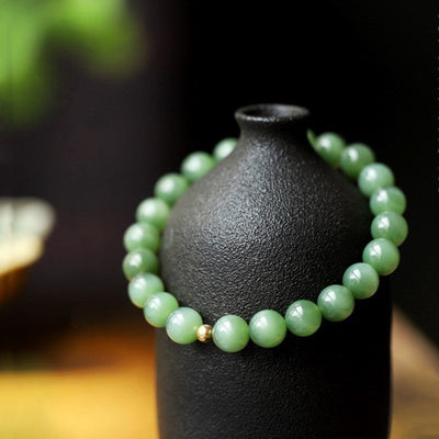 Natural Emerald Jasper Bracelet