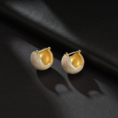 Spherical Candy Color Earrings