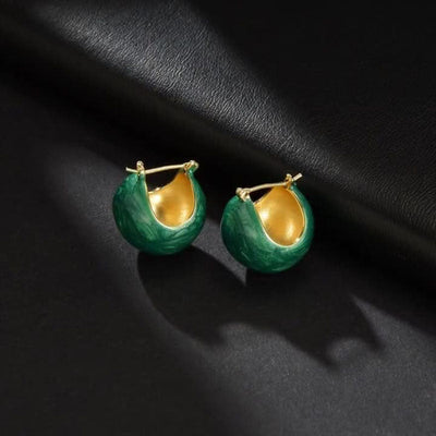 Spherical Candy Color Earrings