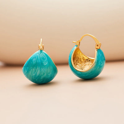 Spherical Candy Color Earrings