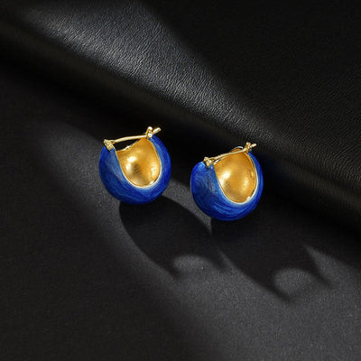 Spherical Candy Color Earrings