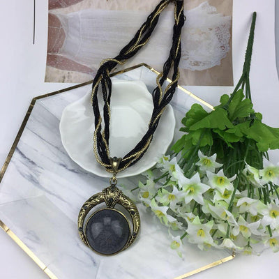 Round Hollow Sweater Chain