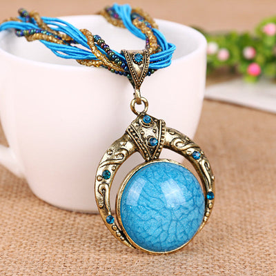 Round Hollow Sweater Chain