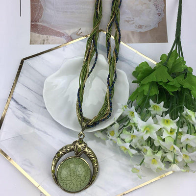 Round Hollow Sweater Chain