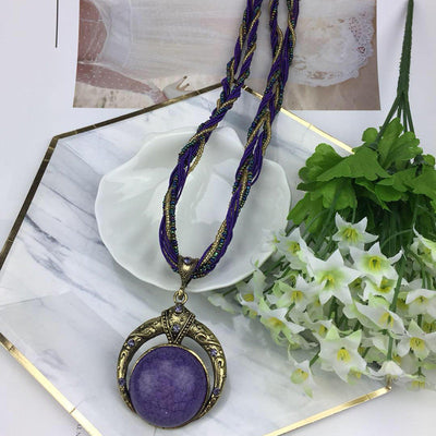 Round Hollow Sweater Chain