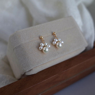 Cat's Claw Pearl Earrings