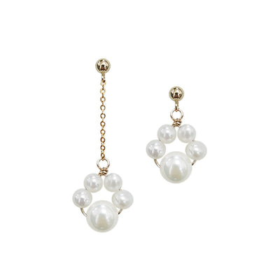 Cat's Claw Pearl Earrings