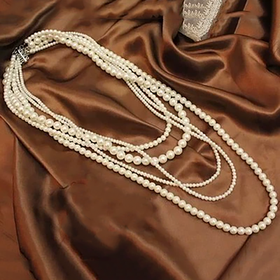 Fashionable Multi-layer Pearl Necklace