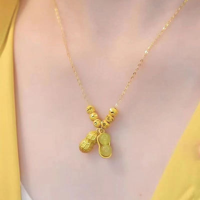 Openable Peanut Necklace