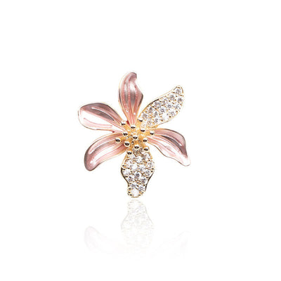 Lotus Sakura Brooch