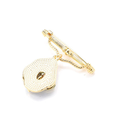 Natural freshwater pearl flower brooch