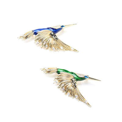 Kingfisher Brooch