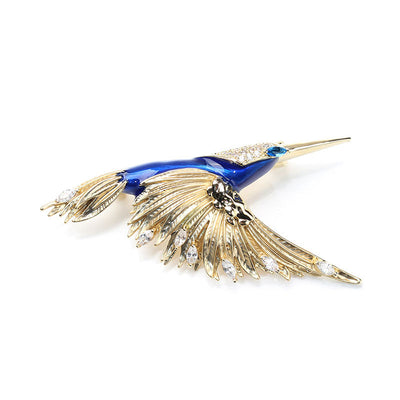 Kingfisher Brooch